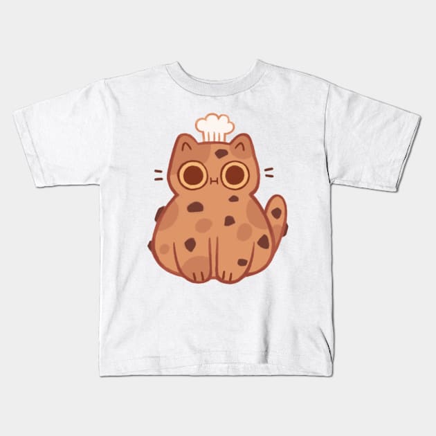 Cookie Cat Kids T-Shirt by Niamh Smith Illustrations